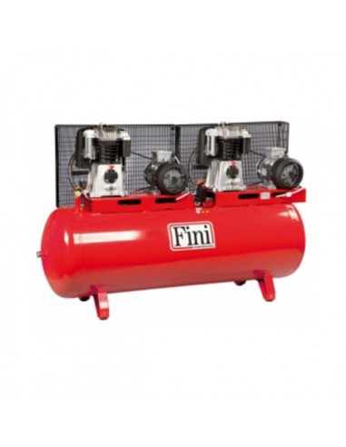 Compressor de Correias FINI B3800B/270 FT3 TD ( 270 Litros - 2 Motores )