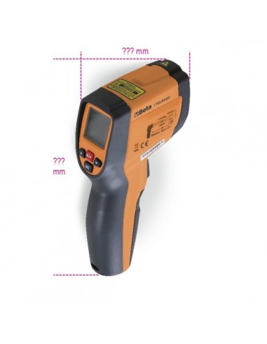 Termómetro digital de infravermelhos com laser duplo BETA 1760/IR500