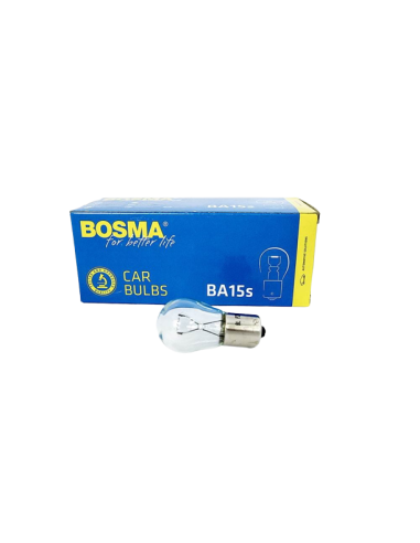 Lâmpada Auto Bosma 12V 21W BA15s (caixa10 unidades)