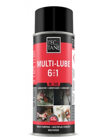 Spray Multiusos 6 em 1 Multi-Lube 400ml - TECTANE ML 348