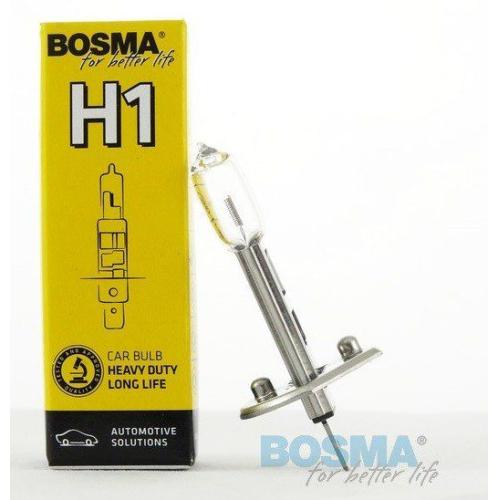 Lâmpada Auto Bosma H1 12V 55W Long Life Heavy Duty