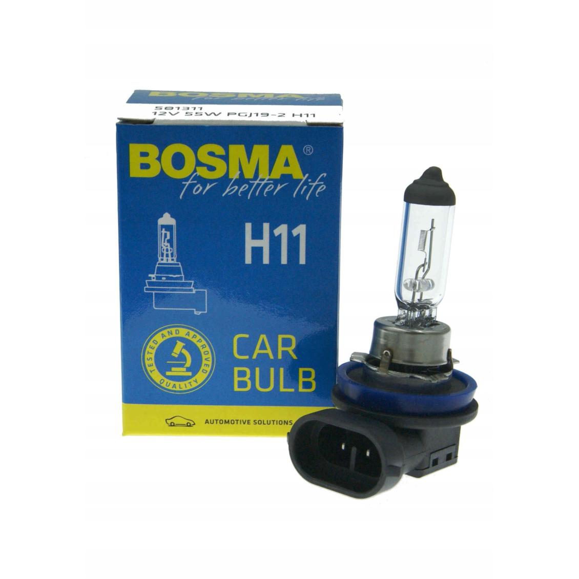 Lâmpada Auto BOSMA H11 12V 55W