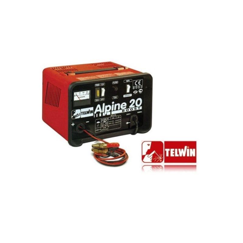 Carregador de Baterias TELWIN ALPINE 20 BOOST 12/24V