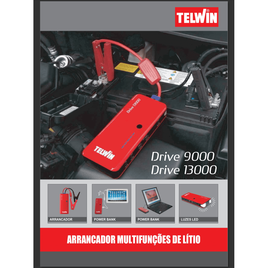 Booster compacto TELWIN DRIVE 13000 12V