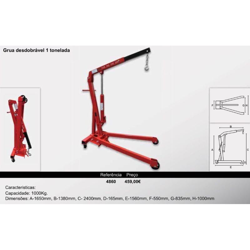 Grua Desdobrável 1 Tonelada