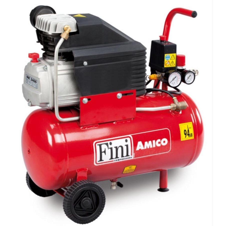 Compressor 25 litros 2 Cavalos FINI AMICO 2400-25 2M