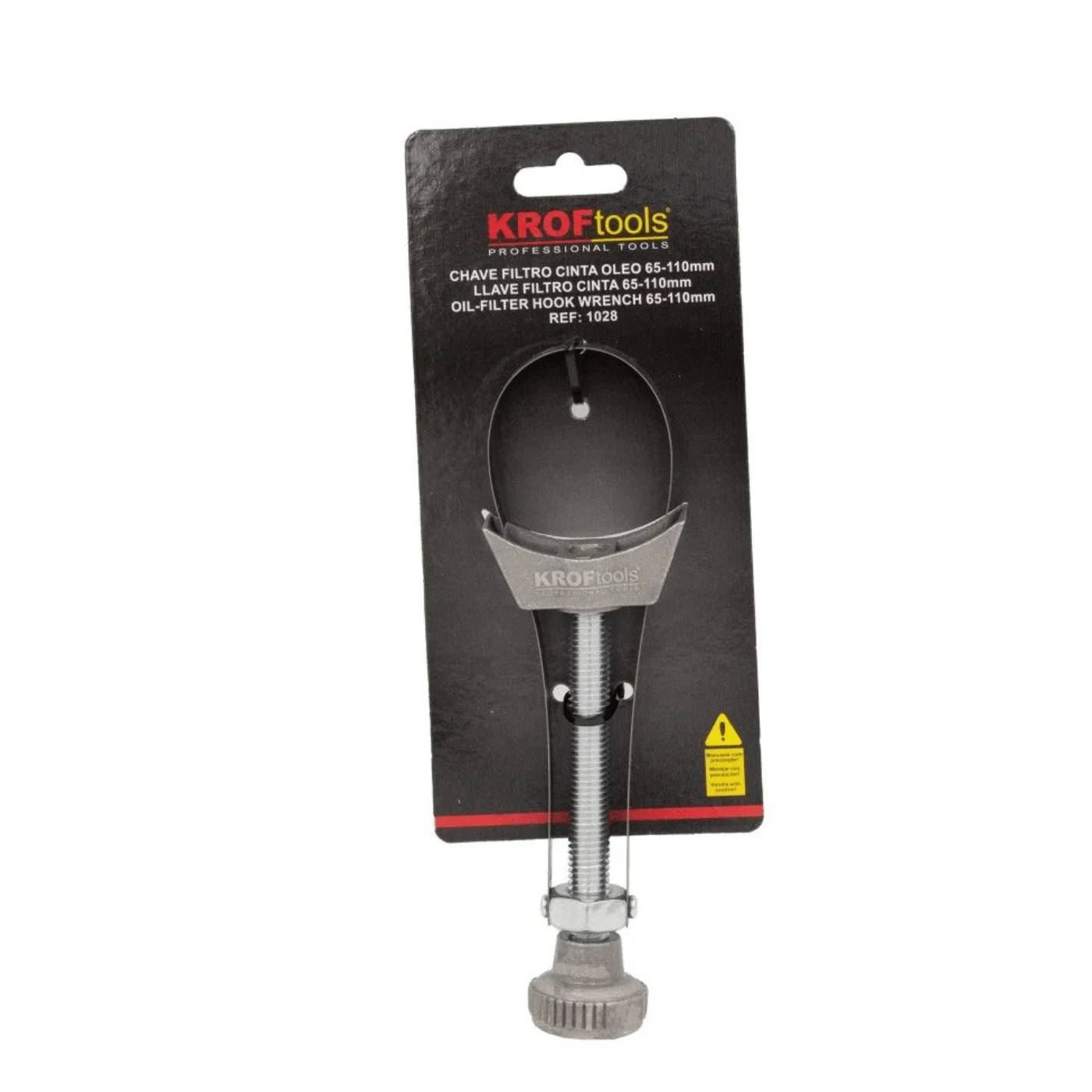 Chave filtros de cinta 65-110mm - KROFtools - 2