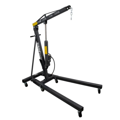 Grua Kroftools desdobrável 2 Toneladas Manual e Hidropneumática