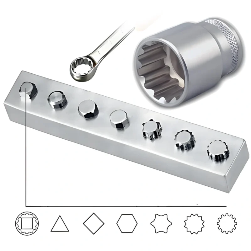 Jogo 111 Peças 1/4", 3/8" e 1/2" Jonnesway SUPERTECH