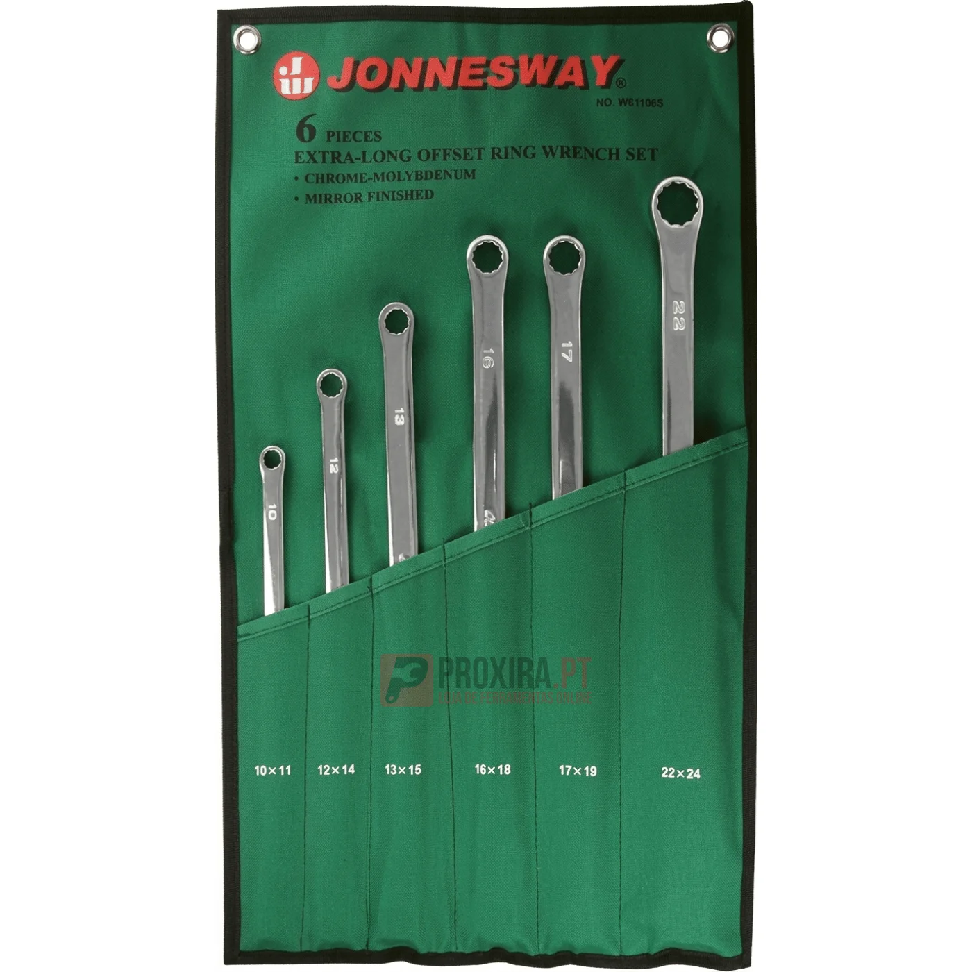 Jogo 6 Chaves Luneta Longa – Jonnesway