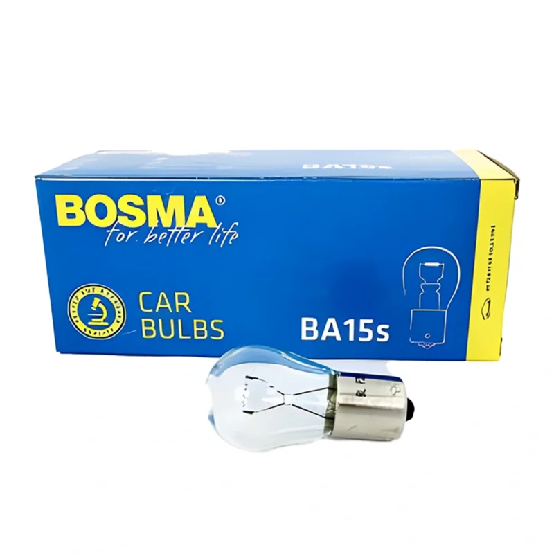 Lâmpada Auto Bosma 12V 21W BA15s (caixa10 unidades)