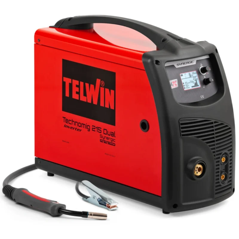 Máquina Soldar Telwin Technomig 215 Dual Synergic + oferta