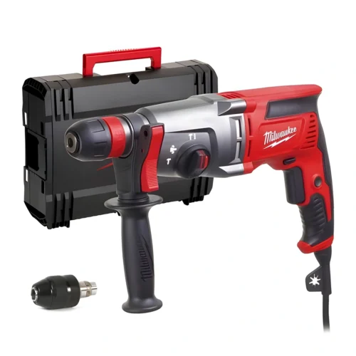 Martelo combinado SDS-PLUS com sistema FIXTEC Milwaukee PH26TX