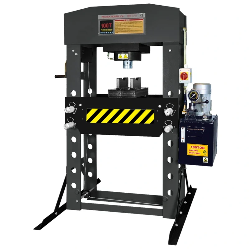 Prensa Hidráulica Kroftools dupla velocidade Elétrica - 100 Toneladas