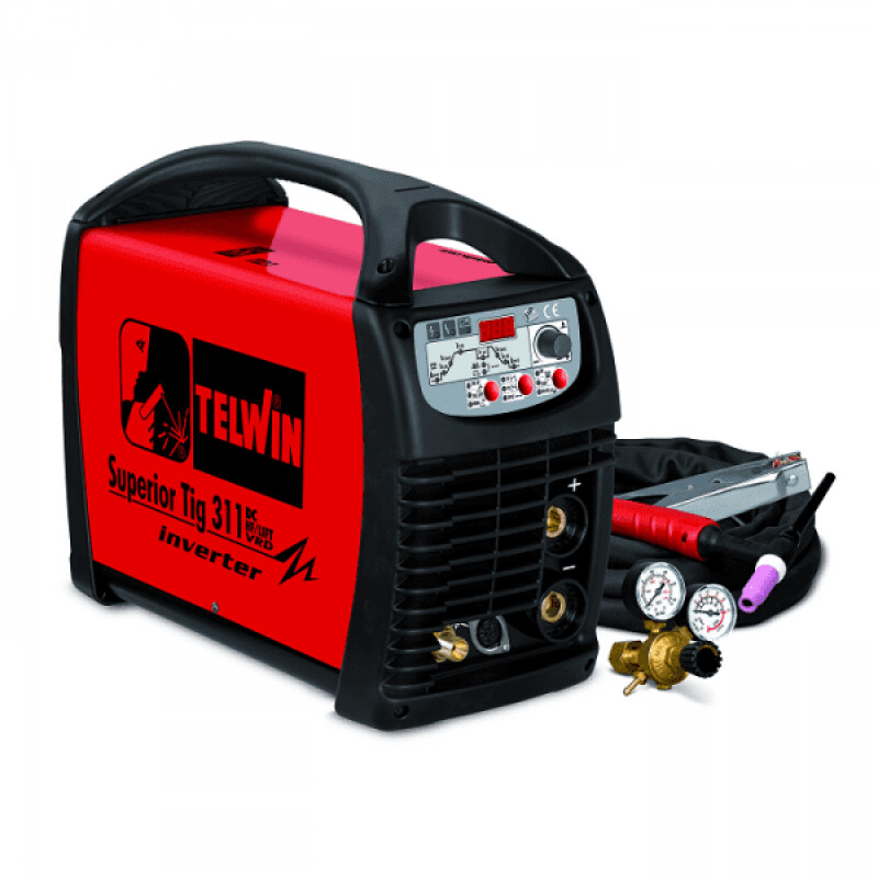 Máquina de Soldar - Inverter Trifásica TELWIN Superior Tig 311 DC HF/Lift VRD