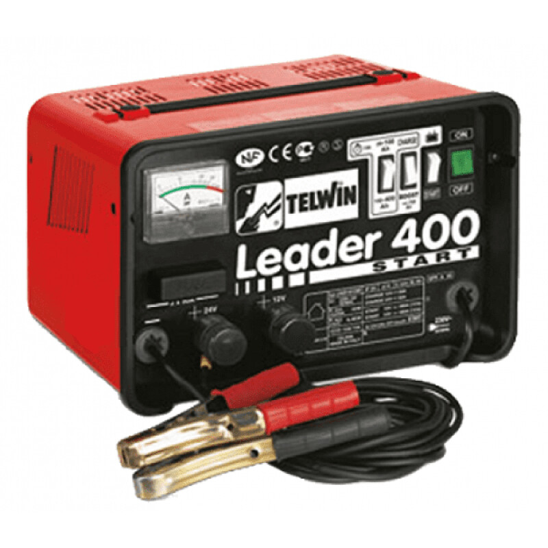 Carregador de Baterias TELWIN LEADER 400 START