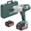 Chave de Rodas Impacto METABO SSW 18 LTX 600 (2x Li-Ion 5.2 Ah)