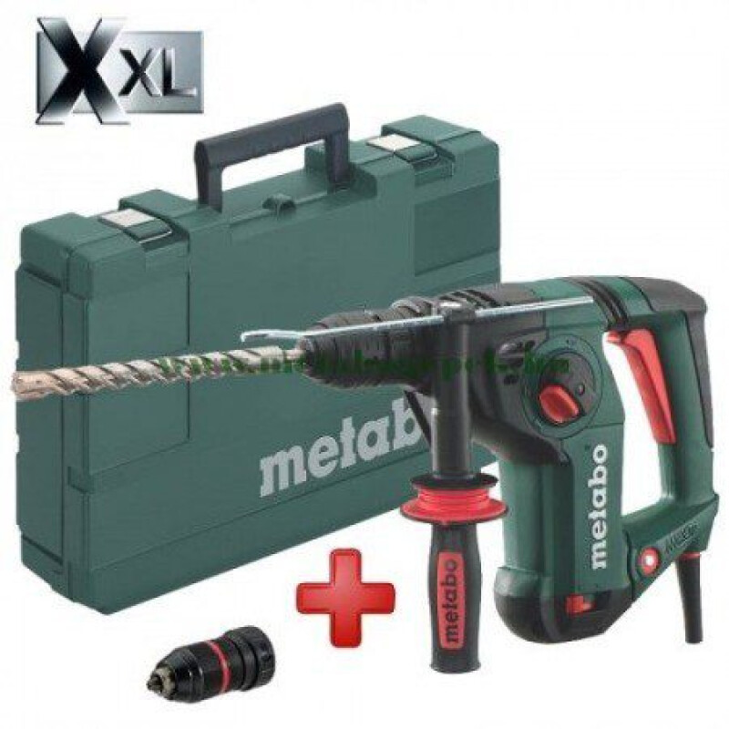 Martelo Combinado Metabo KHE 3251 Quick com oferta Bucha Aperto rápido