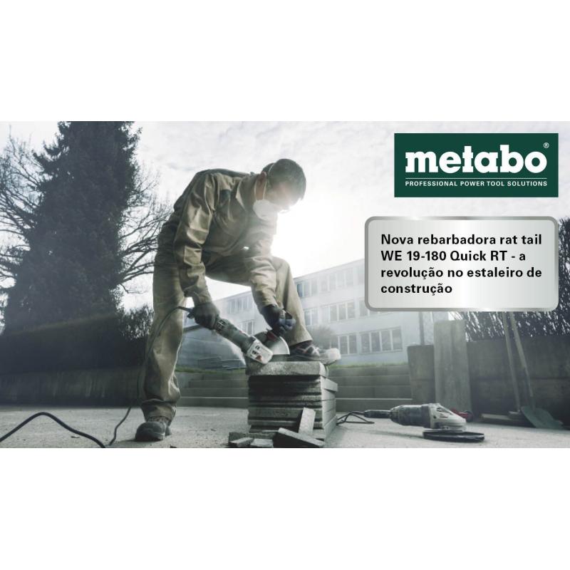 Rebarbadora METABO WE 19-180 Quick RT 1900 Watts