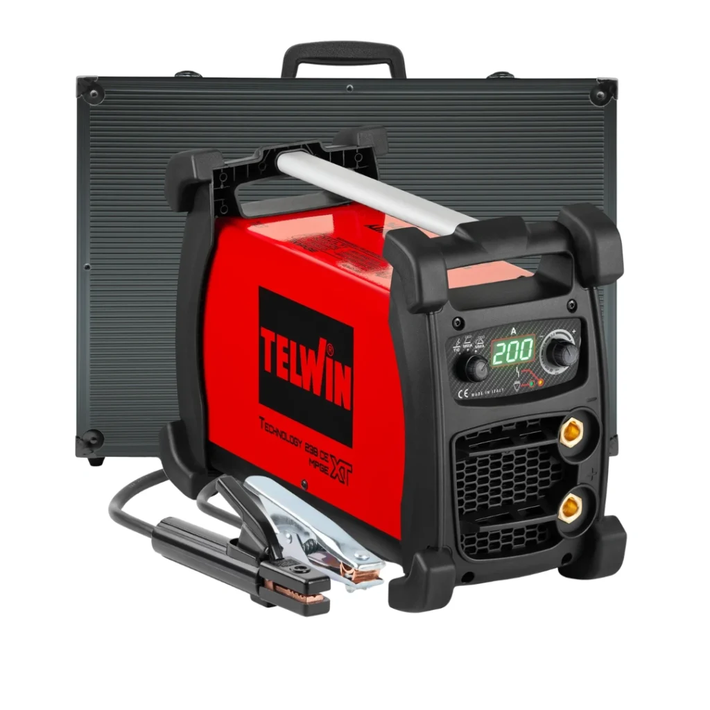 Máquina Soldar Inverter TELWIN Technology 238 CE/MPGE XT + MALETA