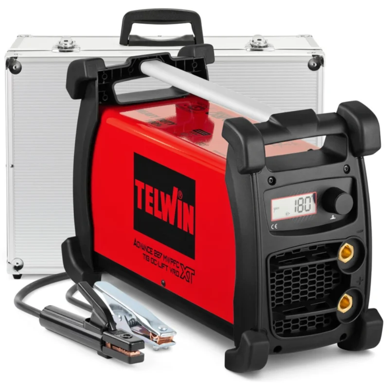 Máquina Soldar Inverter TELWIN Advance 227XT mv_pfc tig dc-lift vrd