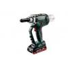 Pistola de Rebitar sem Fio - METABO NP 18 LTX BL 5.0 + 2 Baterias e carregador