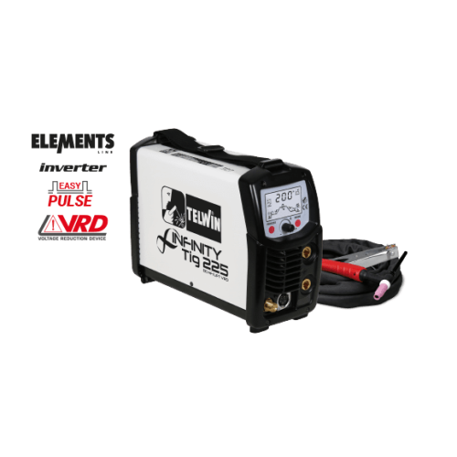 Inverter TELWIN INFINITY TIG 225 DC-HF/LIFT VRD + Oferta