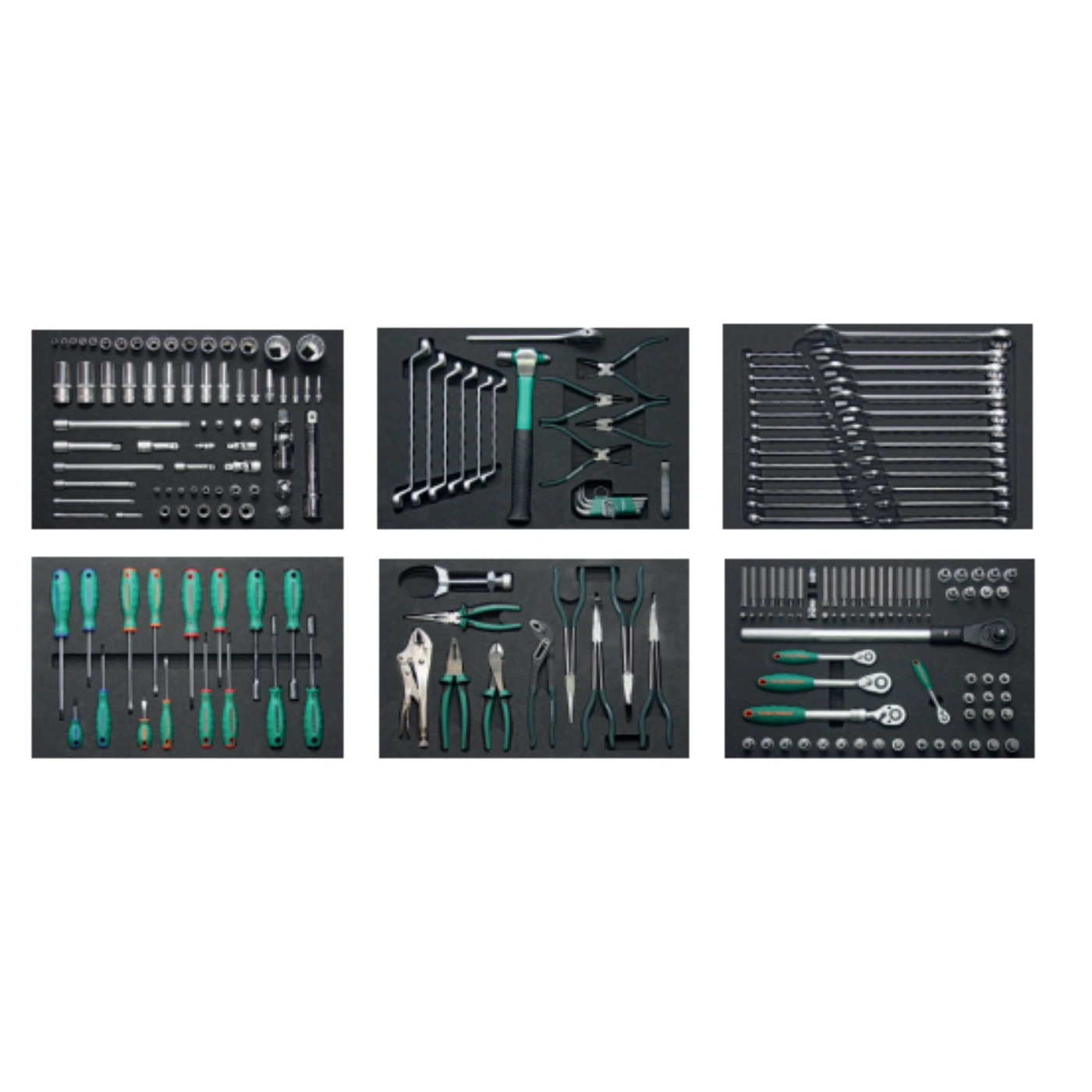 Carro Ferramentas Mec Prof20 210PCS - Jonnesway 4