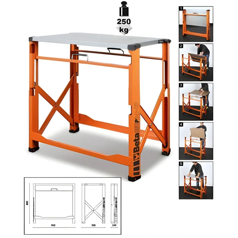 Bancada trabalho dobrável BETA C56PO