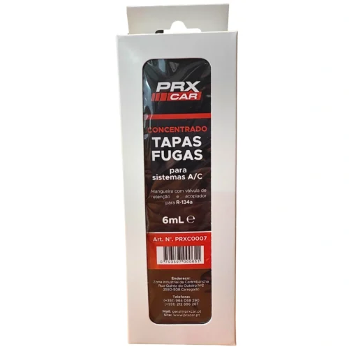 Tapa Micro Fugas Ar Condicionado para Gás R134A com Adaptador - PRXTOOLS