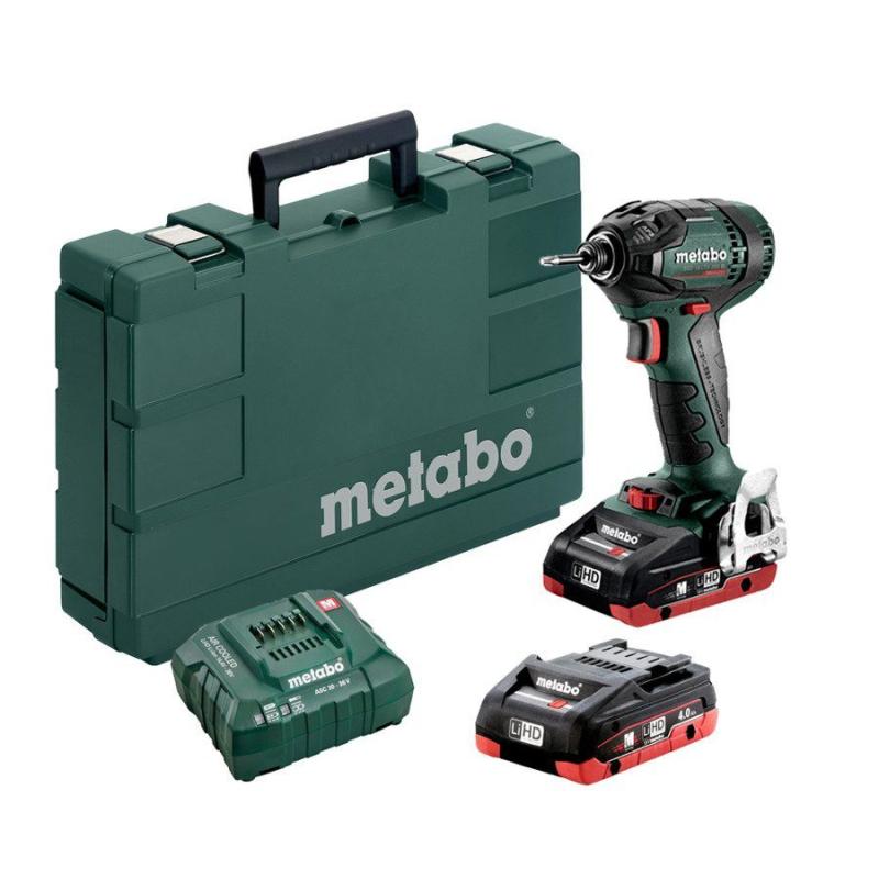 Aparafusadora de Percussão sem Fio METABO SSD 18 LTX 200 BL