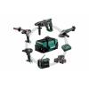 Combo Set 5.2 METABO Construção + 3 baterias 4Ah e carregador