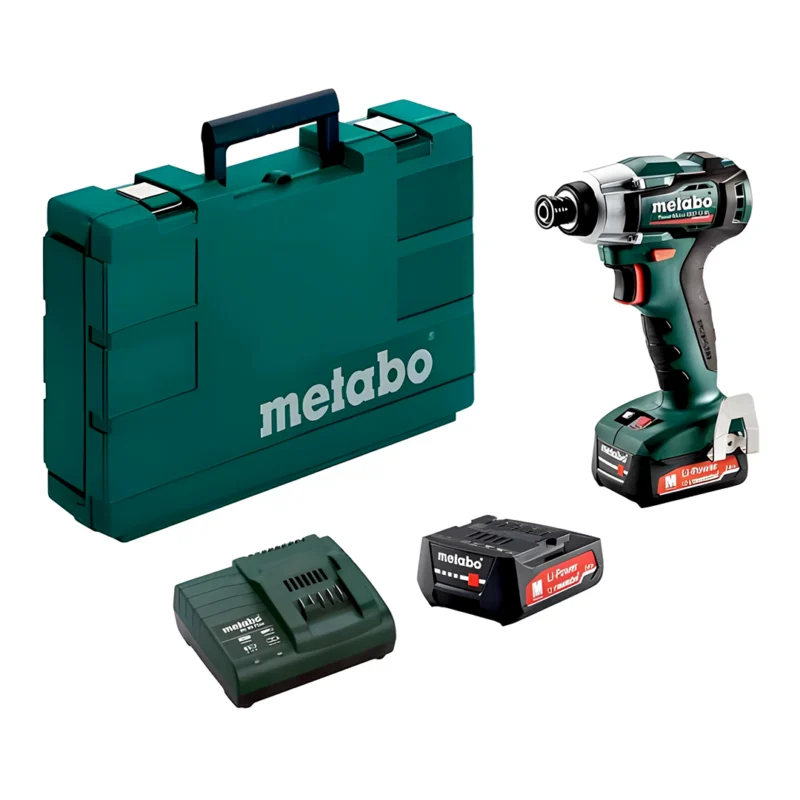 Aparafusadora Impacto Sem Fio 12 Volt METABO PowerMaxx SSD 12 BL