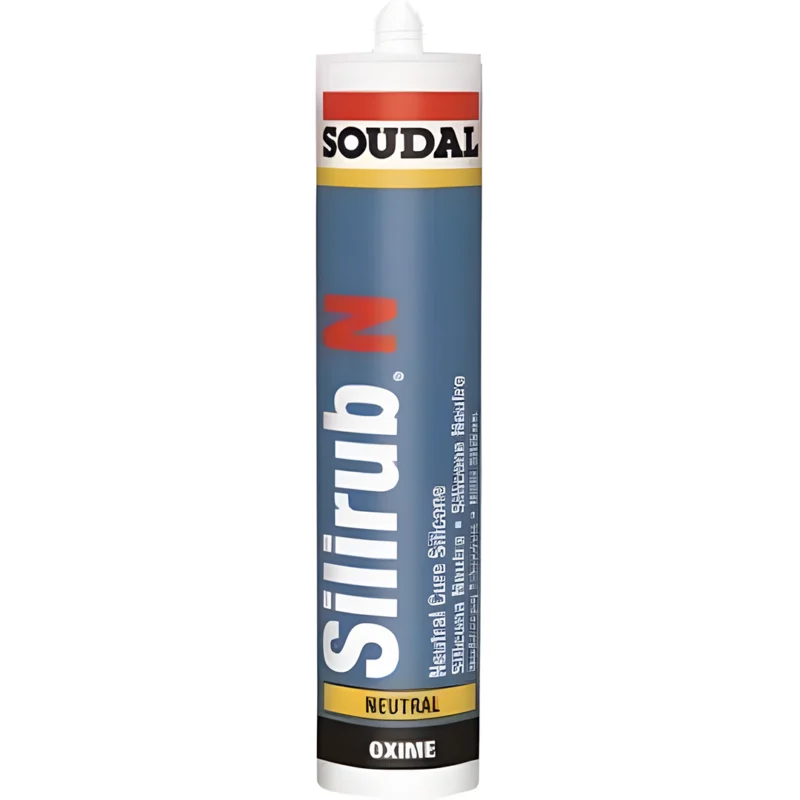 Silicone Neutro Soudal Silirub N Transparente