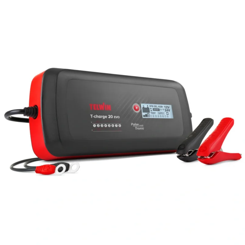 Carregador Baterias Telwin T-Charge 20 EVO - 4