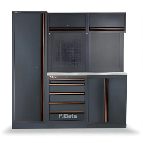 Mobiliário para oficina BETA C45PRO BX - tampo INOX