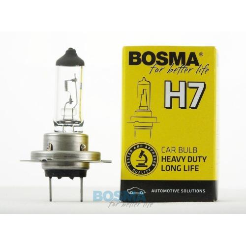 Lâmpada Bosma H7 12V 55W PX 26d - Long Life Heavy Duty