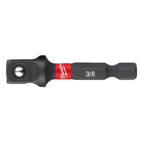 Adaptador MILWAUKEE 1/4" HEX com quadra 3/8"