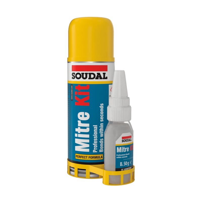 Kit activador de Colas 200ml + Cola Rápida 50 gramas Soudal