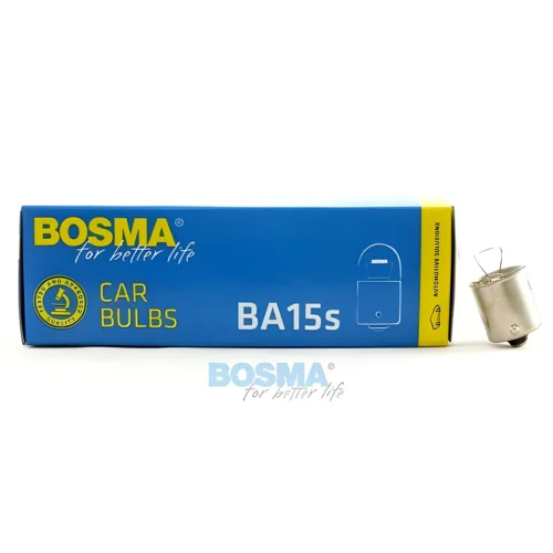 Lâmpada Bosma 12V 10W BA15s caixa 10 unidades)