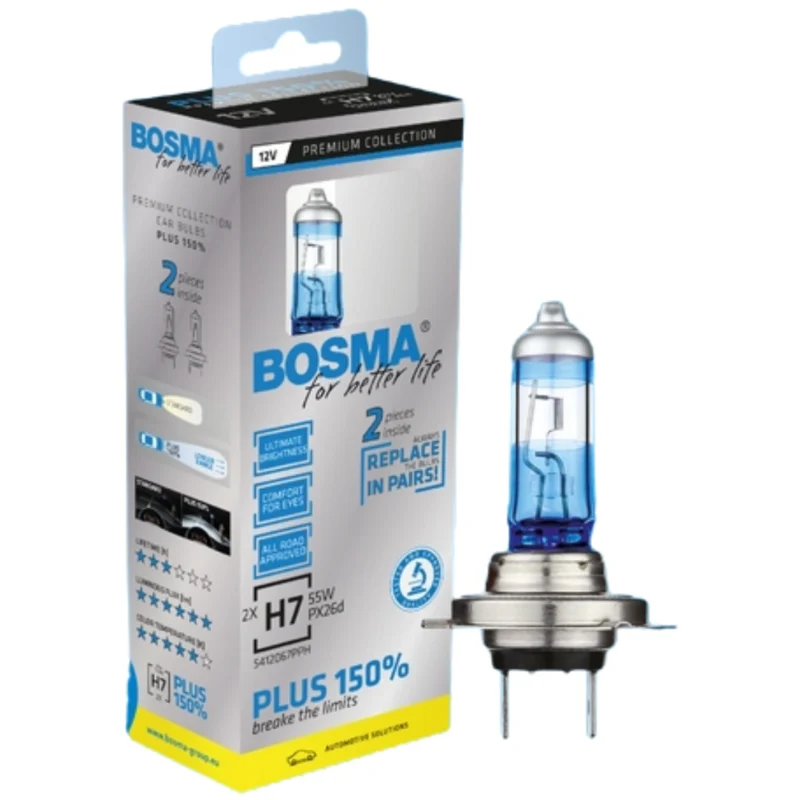 Lâmpada Bosma H1 12V 55W