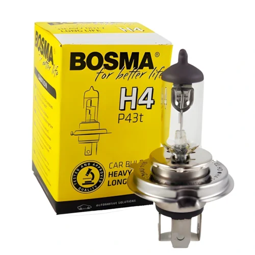 Lâmpada Bosma H4 24V 75/70W P43t Long Life Heavy Duty