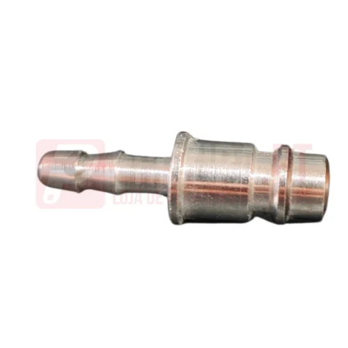 Racord Ponteira Macho com Espiga 6mm