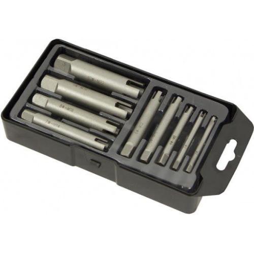 Kit extractor de machos M4-M22 - 9 peças