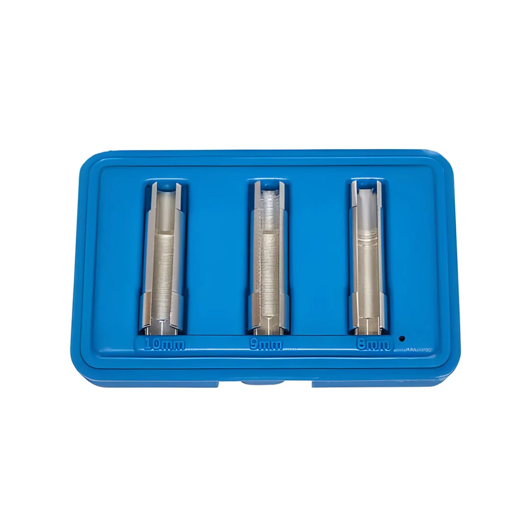 Jogo 3 Chaves para Velas Incandescentes Fiat - Alfa - PSA - 8, 9 e 10mm Kroftools