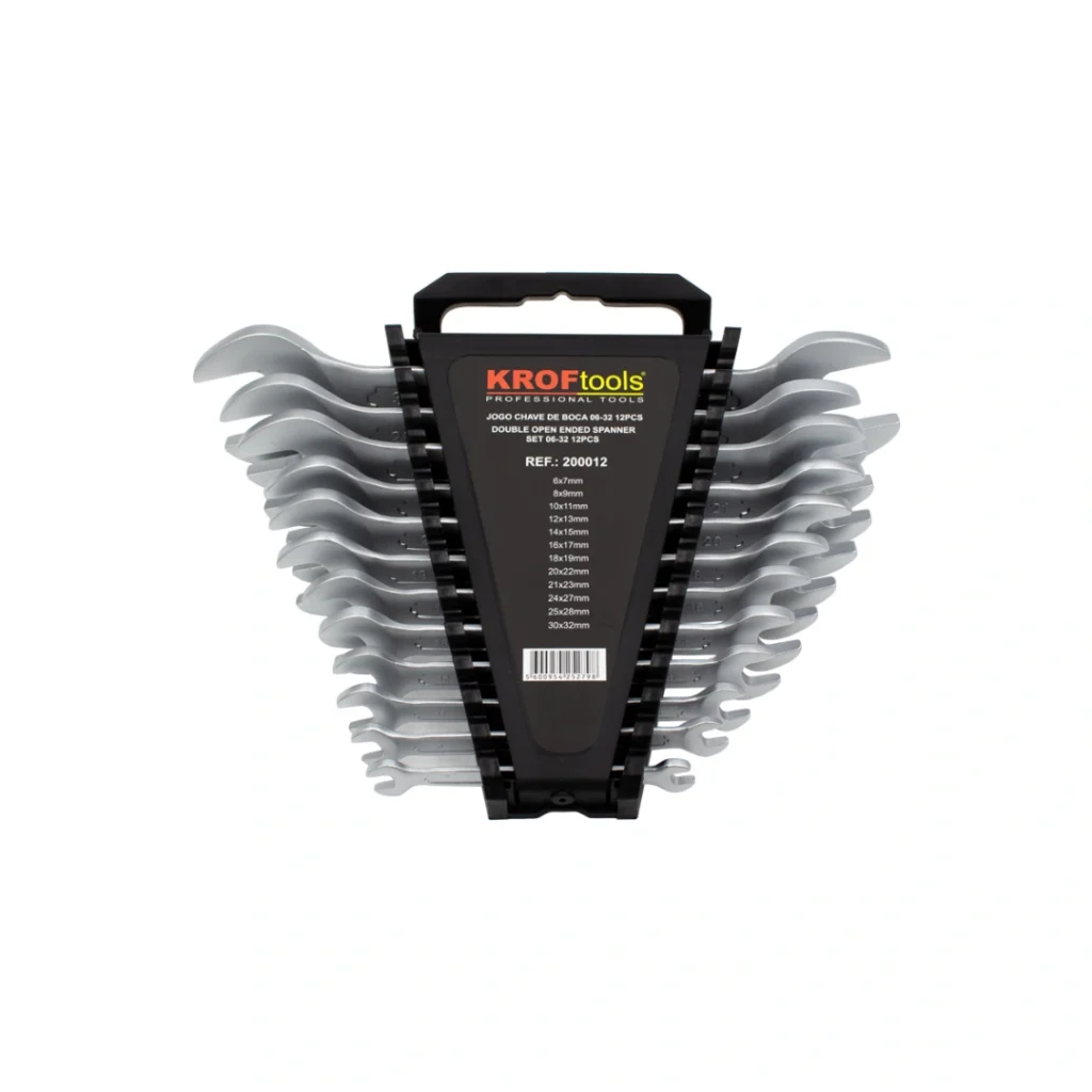 jogo 12 Chaves de Bocas 6-32mm Kroftools