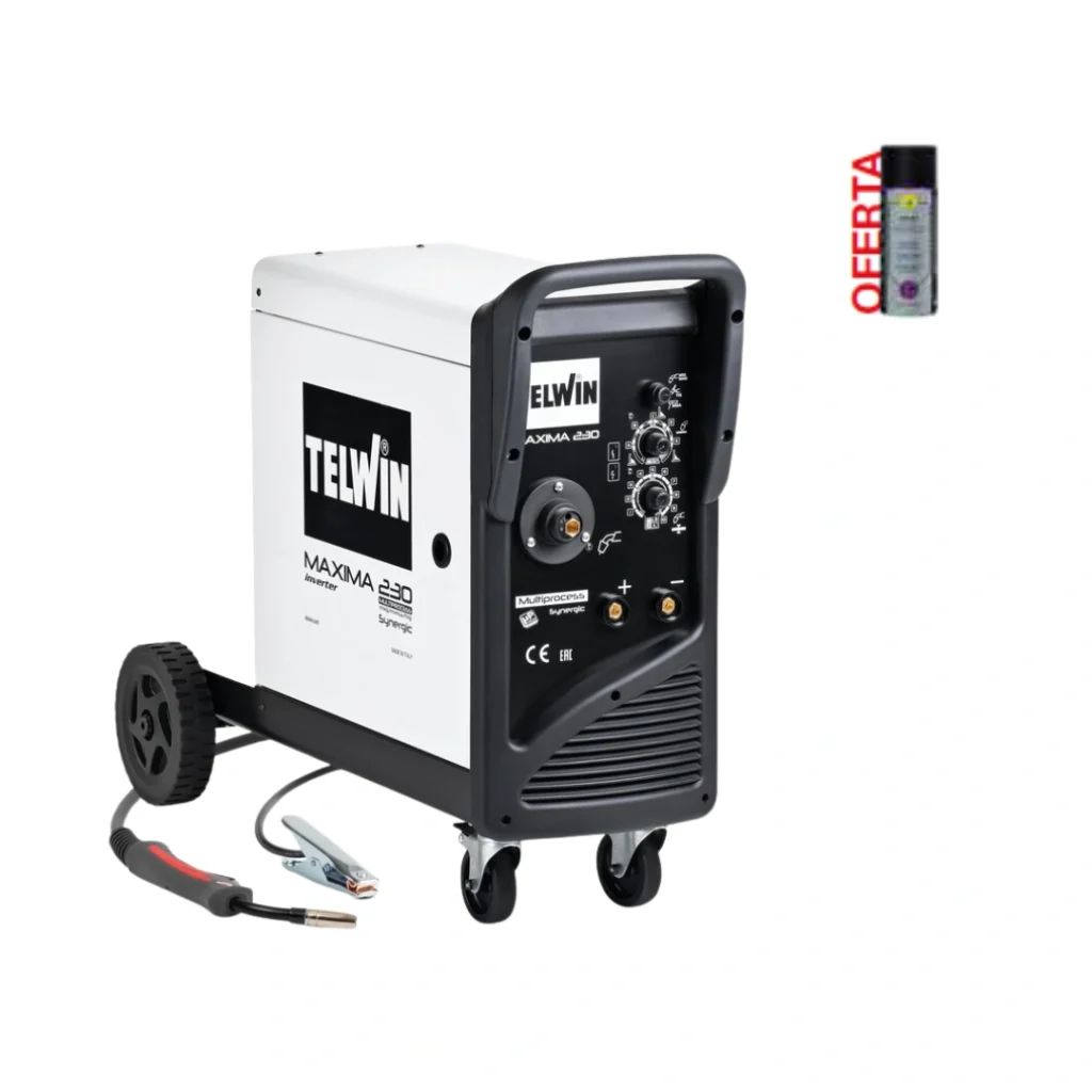 Máquina Soldar Telwin Máxima Synergic 230 + Oferta