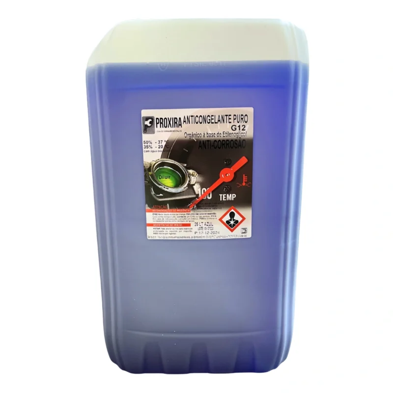 Anticongelante Puro Azul para diluir – 25 Litros