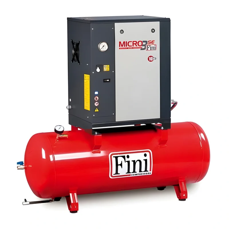 Compressor Parafuso FINI MICRO SE 4.0-10 depósito 200 litros