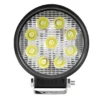 Luz Trabalho - Farol Auxiliar LED - Redondo 27 Watts